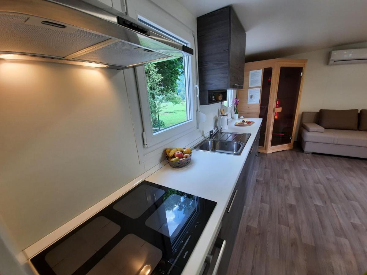 Chalet And Apartment Zonir With Sauna Kobarid Extérieur photo